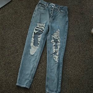 size 25 PACSUN high rise vintage slim jeans